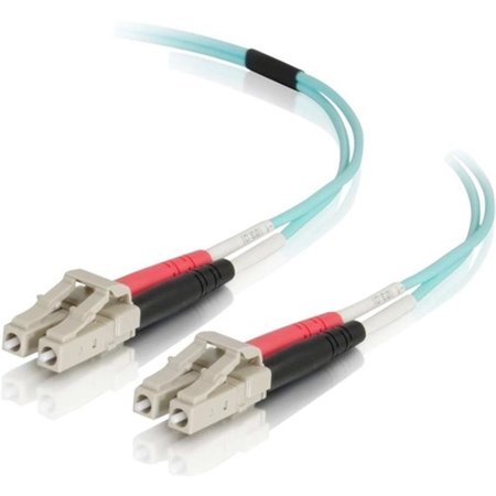 STANDARD10 5m Lc-lc 40-100gb 50-125 Om4 Duplex Multimode Pvc Fiber Optic Cable Aqua ST531266